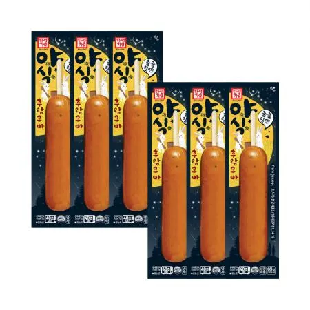 한성기업 야식 후랑크 핫바 65g X 6개 이미지