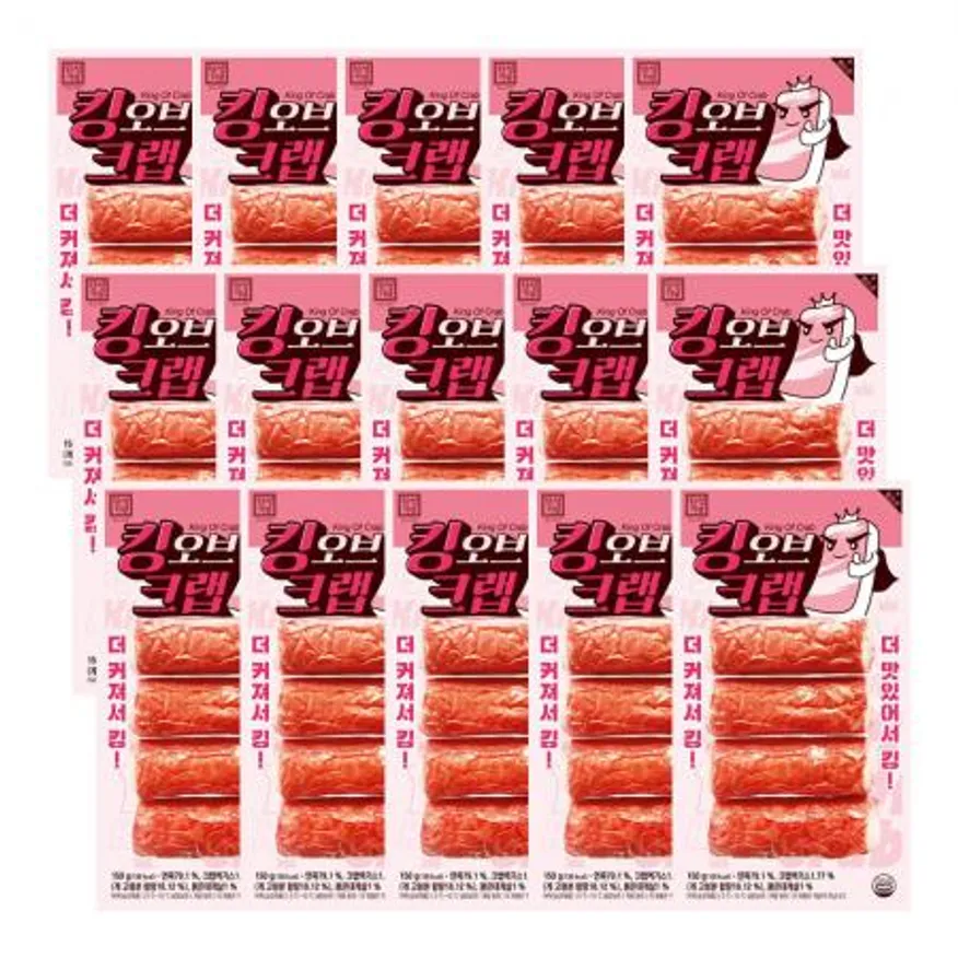 한성기업 크래미 킹오브크랩 150g X 15개 이미지