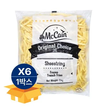 [무료배송] 맥케인 오리지널 초이스 슈스트링 2kg 막대감자튀김