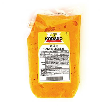[단품] 조흥 코다노 스리라차 마요소스 2kg 냉장