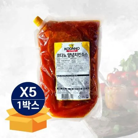 [무료배송] 조흥 코다노 양념치킨 소스 2kg 업소용 상온