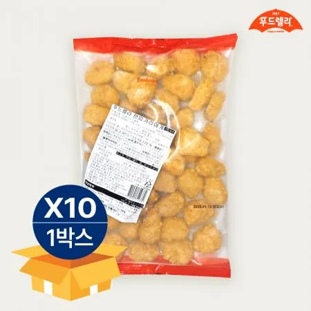 [무료배송] 푸드렐라 한입가라아게 1.2kg 닭다리살 대용량