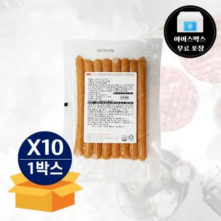 [무료배송] 에쓰푸드 김밥용 스모크소시지 400g 냉동