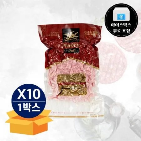 [무료배송] 오뗄 스모크햄 다이스 1kg 냉장 피자토핑 훈제햄