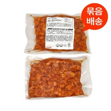 [단품] 선진 핫치킨토핑 500g 냉동 피자토핑