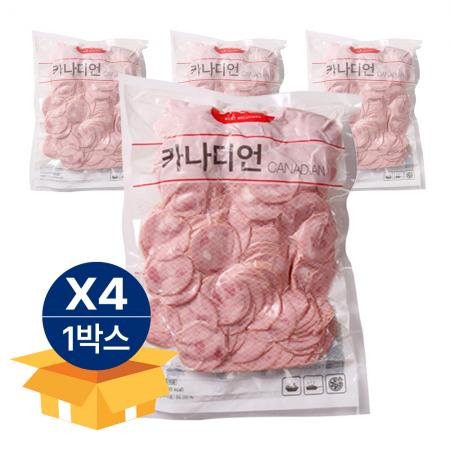 [무료배송] 에쓰푸드 카나디언 햄 1kg 냉동 카나디안 피자토핑