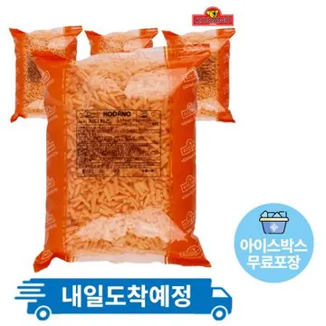 [6봉 무료배송] 코다노 레드체다 슈레드 치즈 2.5kg 체다치즈 냉장