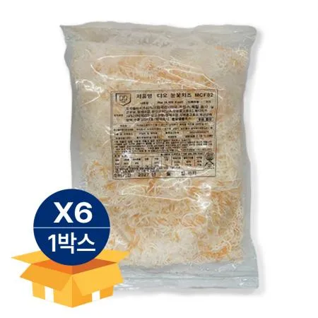 [무료배송] 디오 MCF82 오리지널 엔젤헤어 눈꽃치즈 (모짜8/체다2) 2kg 냉동