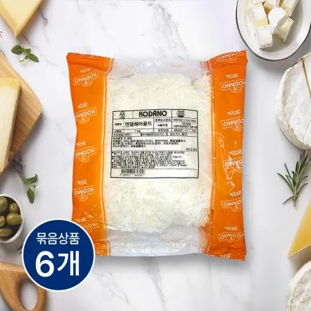 [무료배송] 코다노 엔젤헤어골드 1kg 눈꽃치즈 냉동