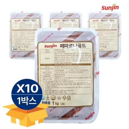 [무료배송] 선진 페파로니골드 1kg 페퍼로니 피자토핑 냉동