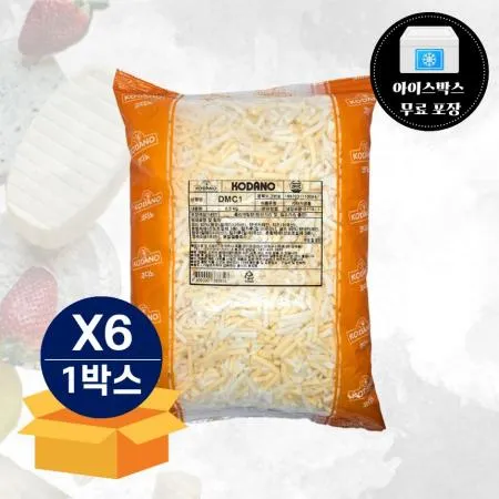 [무료배송] 조흥 코다노 피자치즈 DMC1 2.5kg 냉장 (코이5:골드4)