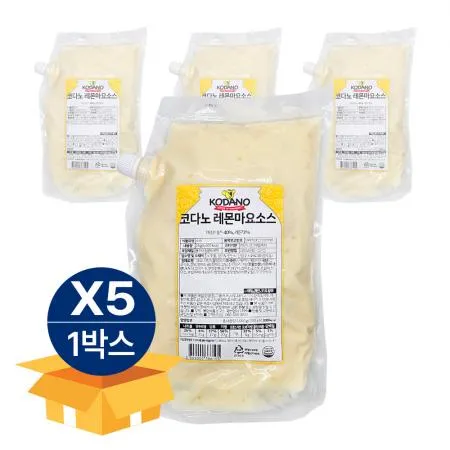 [무료배송] 코다노 레몬마요소스 2kg 냉장