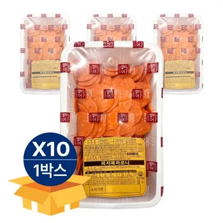 [무료배송] 오뗄 피자 페파로니 트레이 1kg 냉장