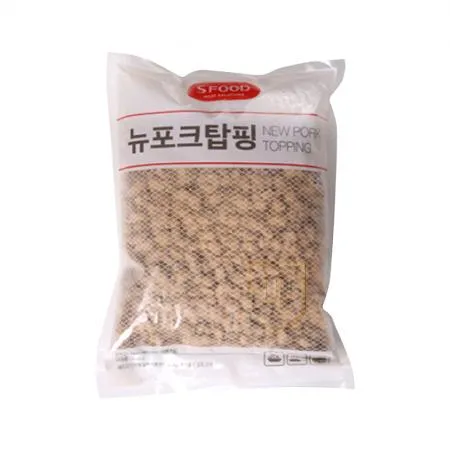 [단품] 에쓰푸드 뉴포크탑핑 1kg 피자토핑 돼지고기 그래뉼