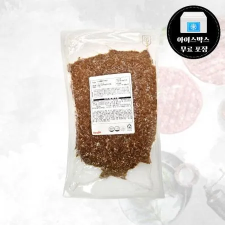 선진 비프불고기토핑 1kg 냉동 피자토핑 베이커리
