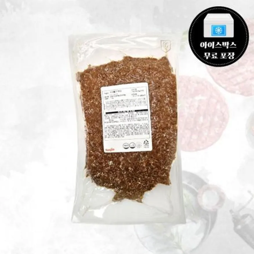 선진 비프불고기토핑 1kg 냉동 피자토핑 베이커리 이미지