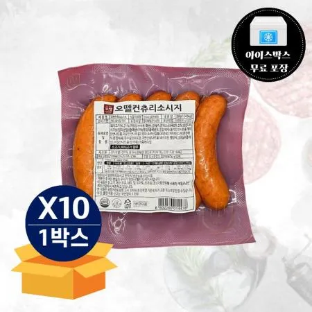 [무료배송] 오뗄 컨츄리 소시지 350g 냉장