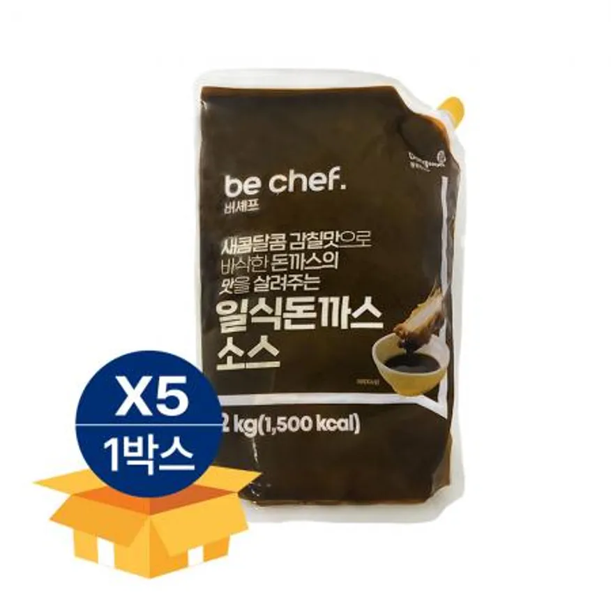 동원홈푸드 비셰프 be chef 일식돈까스소스 2kg 실온 이미지