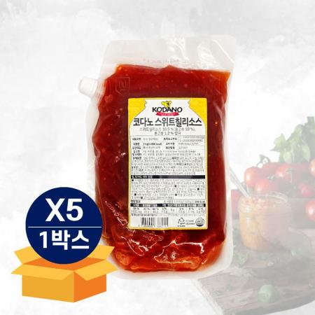 [무료배송] 조흥 코다노 스위트칠리소스 2kg 실온