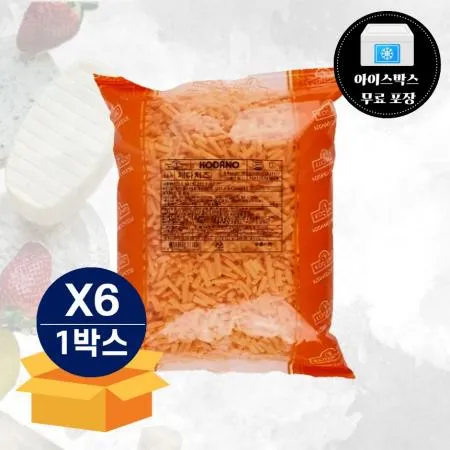 [무료배송] 코다노 레드체다 슈레드치즈 2.5kg 체다치즈 99%