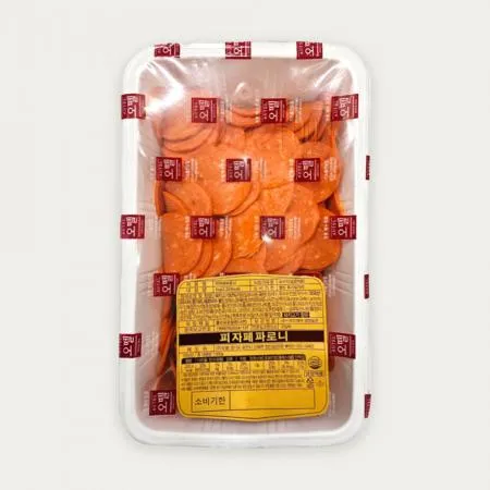 [단품] 오뗄 피자 페파로니 트레이 1kg 냉장
