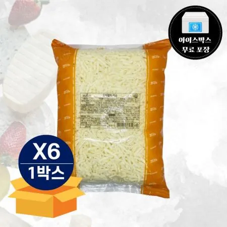 [무료배송] 코다노 PSG 모짜렐라 피자치즈 자연치즈 고다10% 함유 2.5kg 냉장