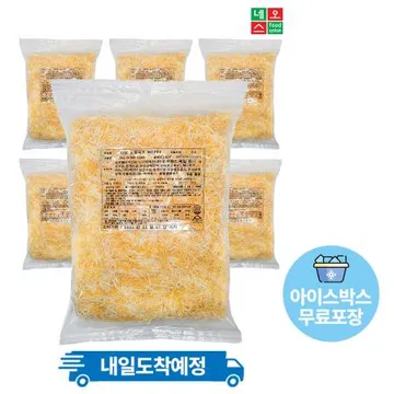 [6봉 무료배송] 디오 눈꽃치즈 엔젤헤어 MCF64(모짜60/체다40) 2kg 냉동