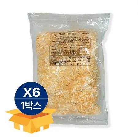 [무료배송] 디오 MCF64 오리지널 엔젤헤어 눈꽃치즈 (모짜6/체다4) 2kg 냉동