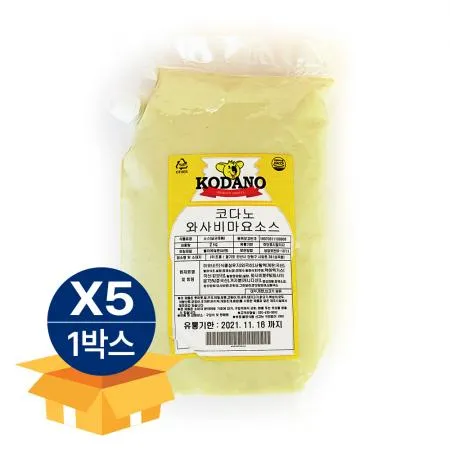 [무료배송] 조흥 코다노 와사비마요소스 2kg