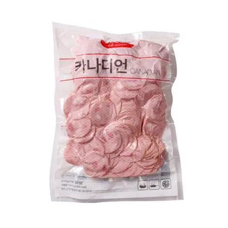 [단품] 에쓰푸드 카나디언 햄 1kg 냉동 카나디안 피자토핑