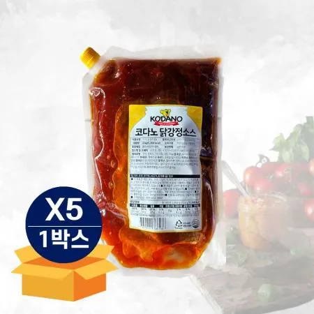 [무료배송] 코다노 닭강정 소스 2kg 업소용 대용량