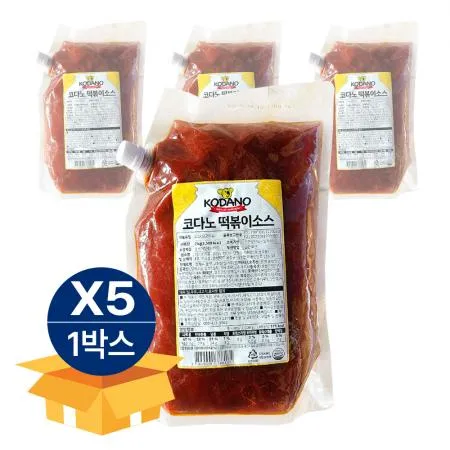 [무료배송] 코다노 떡볶이소스 2kg 상온