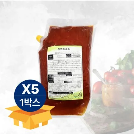 [무료배송] 바로푸드 토마토소스 2kg 상온