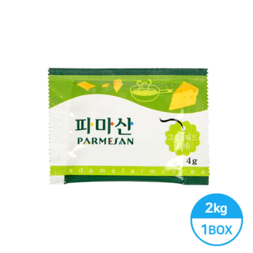 아담스팜 파마산 일회용 치즈가루 1박스 (4g*500ea) 이미지