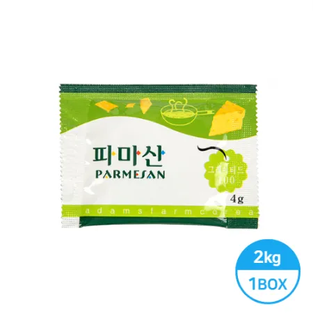 아담스팜 파마산 일회용 치즈가루 1박스 (4g*500ea)