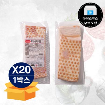 [무료배송] 에쓰푸드 통베이컨 500g 냉동 훈제 삼겹살