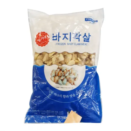 자숙 바지락살 1kg 냉동 깐 바지락살 조개살 이미지