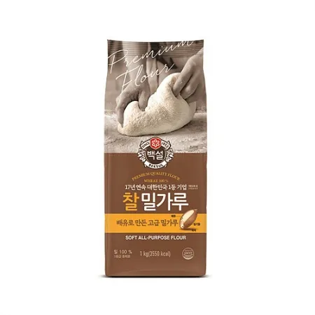 백설 찰밀가루(1Kg/EA)