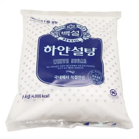 백설 하얀설탕(1Kg/EA)