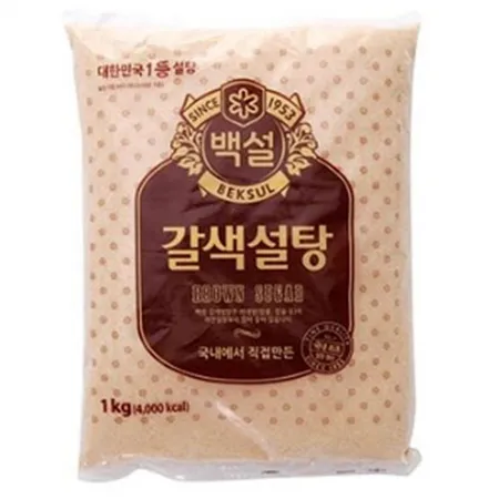 백설 갈색설탕(1Kg/EA)