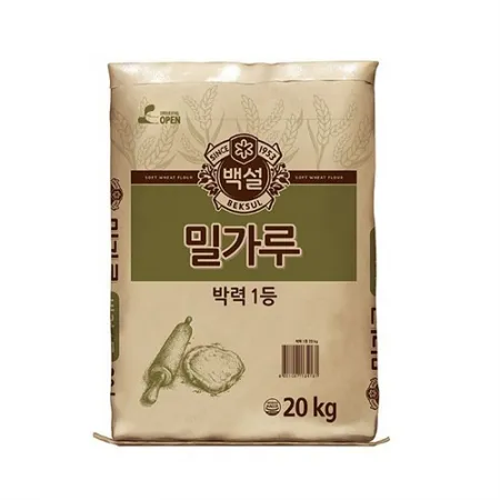 백설 밀가루(박력_1등 20Kg/EA)