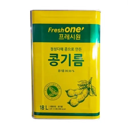 깨끗한 콩식용유(실온 18L 16.5KG/EA)