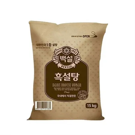 백설 흑설탕(15Kg/EA)