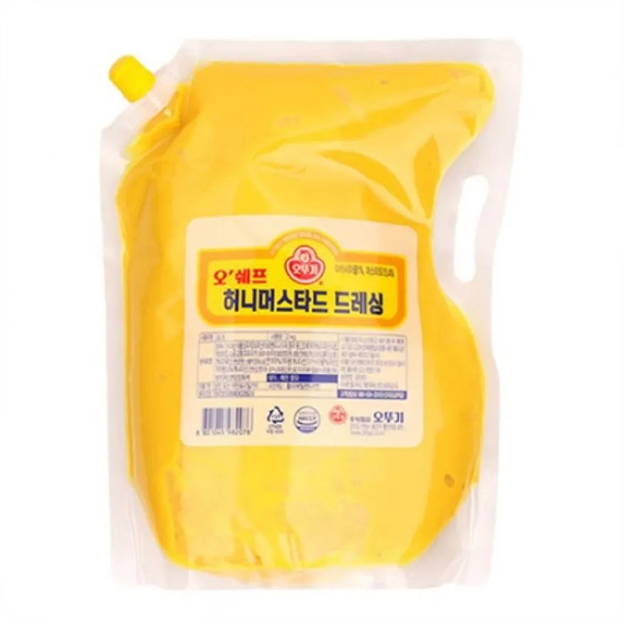 오뚜기 허니머스타드드레싱( 2Kg/EA) 이미지
