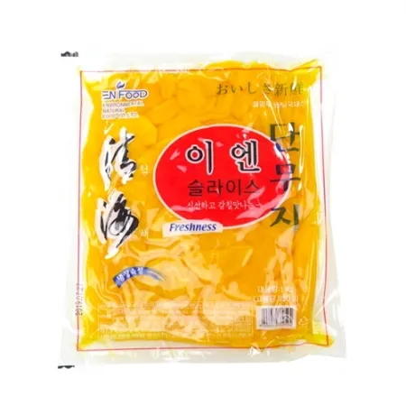 이엔푸드 단무지( 슬라이스 1Kg/EA)