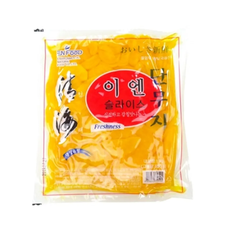 이엔푸드 단무지( 슬라이스 1Kg/EA) 이미지