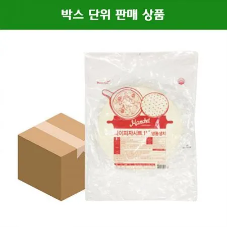서울식품공업 파이피자시트(냉동 11인치_279파이*3mm_230g*8장 1.84Kg*3EA/BOX) 이미지