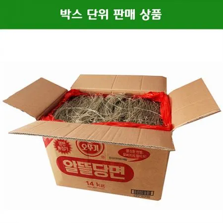 오뚜기 당면(실온 알뜰 14Kg/BOX 중국)