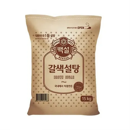 백설 갈색설탕(15Kg/EA)