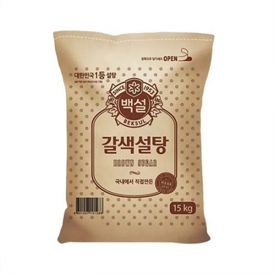백설 갈색설탕(15Kg/EA) 이미지